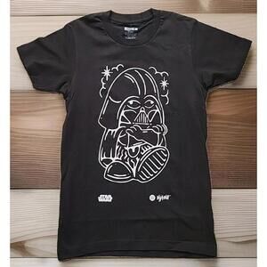 Stance The Crew T Shirt DJ Darth Star Wars Black Women's XS Skate NWT Collab